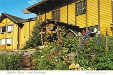 Postcard AK Alyeska Resort Ski