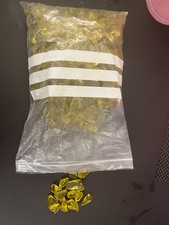 Decorative Yellow Glass stones/crystals/gems - Bulk bag