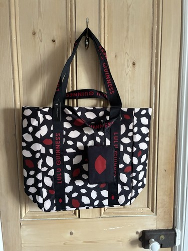Lulu guinness large tote bag - guinness,