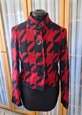 M&S WOMENS RED BLACK LARGE DOG