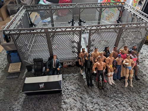 Wwe war games and commentary - war,