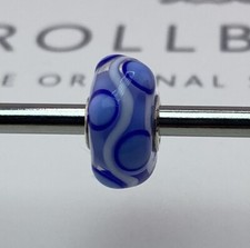 Trollbeads Unique Blue Bead