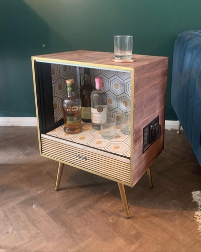 Vintage bar side table - /,
