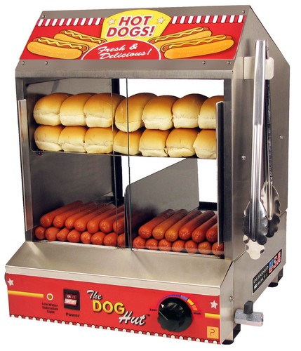 Hotdog steamer hot - steamer,, dog
