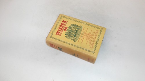 Wisden cricketers almanack - wisden,