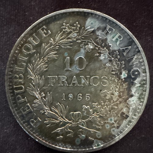 1965 france francs - 10, hercules