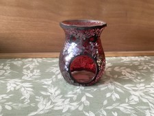 Wax Melt Tart Burner/Warmer - Glass Shards Design - Glass