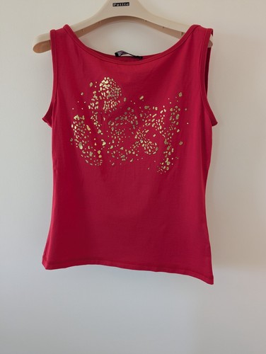 Betty barclay red top with - betty,