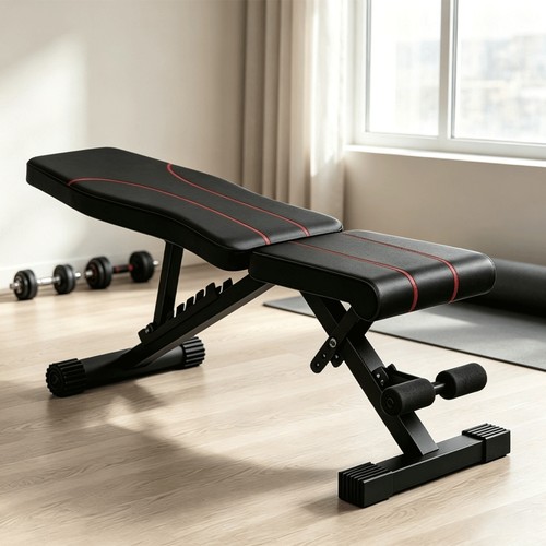 Foldable dumbbell bench - foldable,