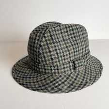 Failsworth Green Country Houndstooth Trilby Hat Size Medium 7 - 57