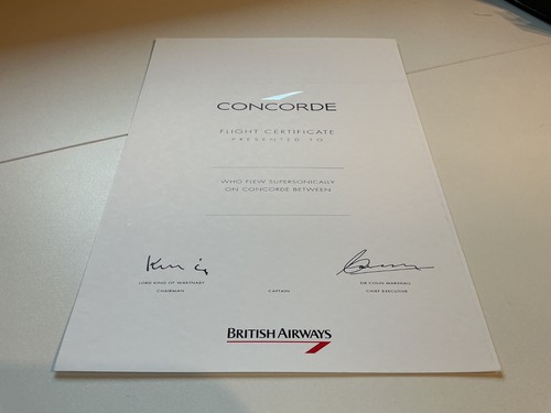 British airways concorde last - concorde,