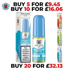 BAR JUICE 5000 Nic Salt 10ml E