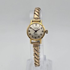 Rodania Women's Wristwatch 17 Jewels Incabloc Swiss Made Gold-Tone