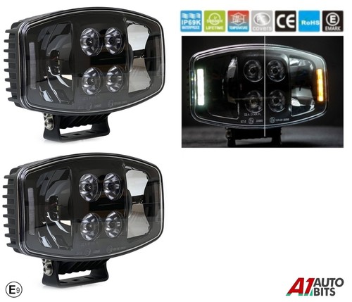 Led jumbo fog spot - 10'',
