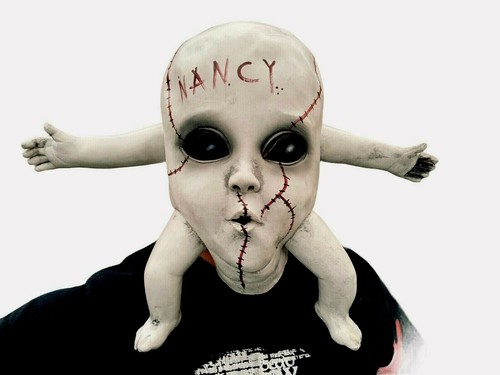 Scary baby mask - latex, creepy
