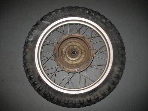 Rear wheel hub rim - rim, 1983