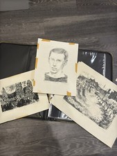 Frank Mahood Self Portrait +