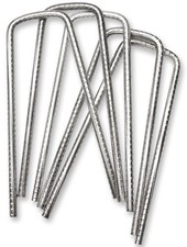 50 x Galvanised U-Pins