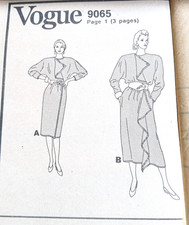 Vintage 1980s Vogue Sewing