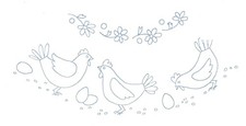 Embroidery Transfer Iron On