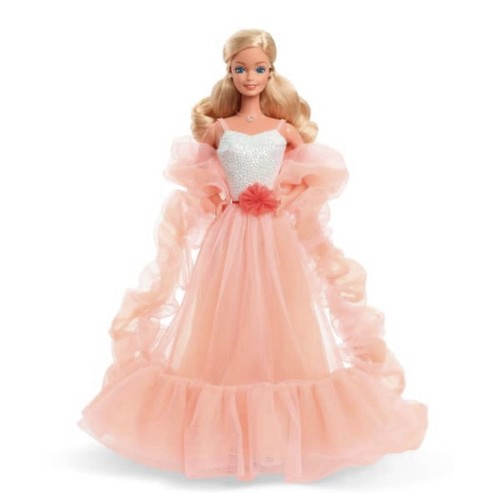 Peaches cream barbie doll - cream,