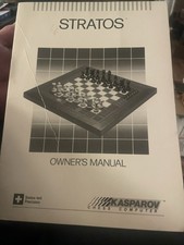 Saitek Kasparov Vintage Stratos Chess Computer
