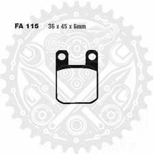 EBC Brake Pads SFAHH front SFA115 For Peugeot Trekker 100 Road 1998-2000