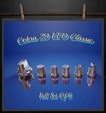 COBRA 29 LTD Classic Replacement Control Knobs For CB Radio •Full Set Of 6 • New