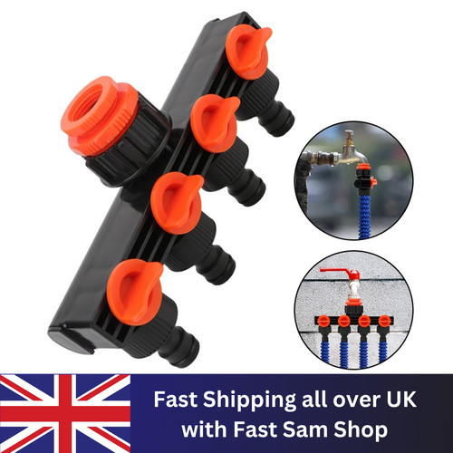 Way garden tap connector - 4,