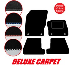 Tailored Car Mats fits Ford Focus MK3 Facelift 2015-2018  Deluxe Carpet/Edgings 