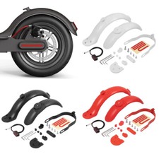Front & Rear Fender Mudguard w/Taillight for Xiaomi M365/1S/PRO Electric Scooter
