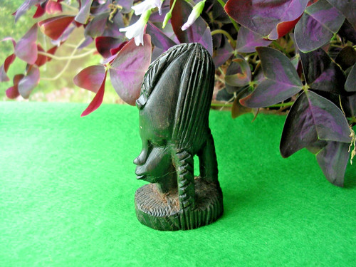 Small hand carved wooden - hand,