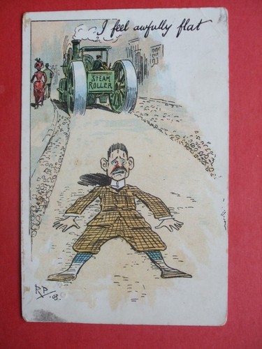 Old comic man - p, by