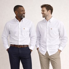 Mens Long Sleeve Shirt,Oxford
