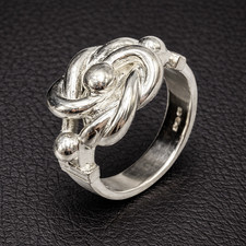 925 Sterling Silver Love Knot