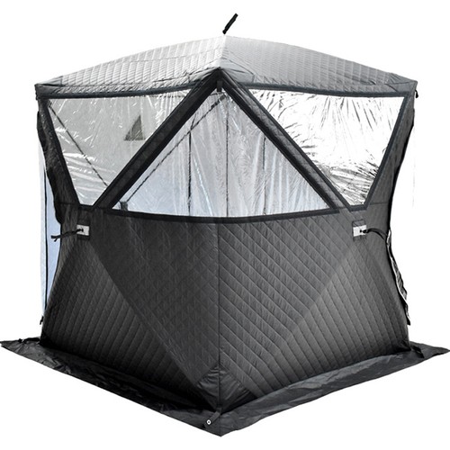 Large winter ice - fishing, tent