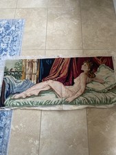 Completed French tapestry