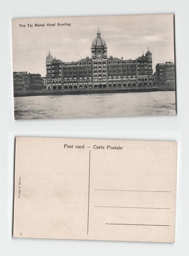 Postcard the taj mahal - postcard,