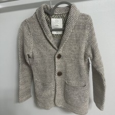 Zara Knit Beige Dress Jacket