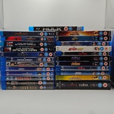 Marvel Cinematic Universe MCU Infinity Saga Blu-Ray Collection Phase 1 2 3