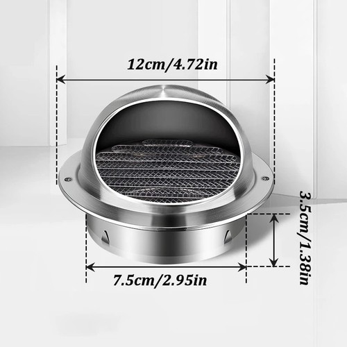 Stainless steel exterior wall - stainless,