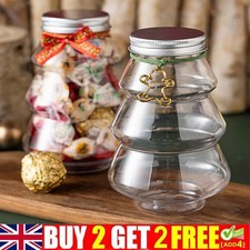 Christmas Candy Jar Clear Tree