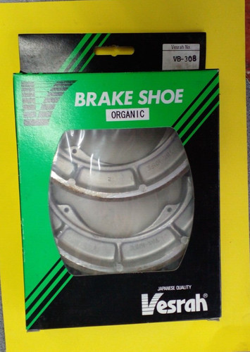 Vesrah vb308 rear brake - vb308, shoes