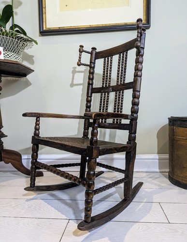 Antique small rocking chair - antique,