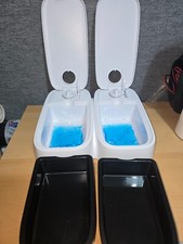 Trixie Automatic Pet Feeder TX2 Double Serving, 48-Hour Timer, Battery Operated