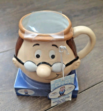 Vintage Tetley Tea Folk Gift Set Ceramic "Gaffer" Tea Mug VGC