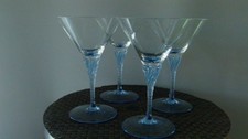 Vintage cocktail glasses x 4