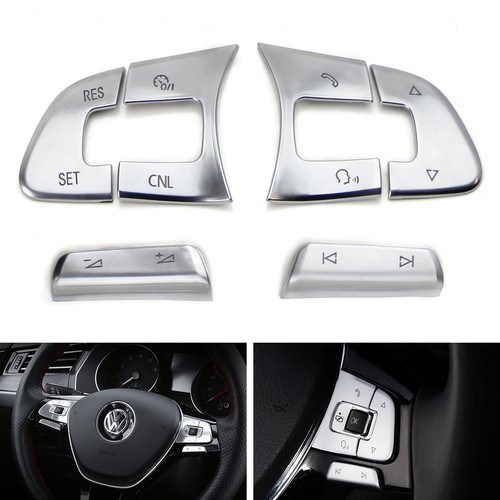 Satin silver 6pc - 6pc, steering