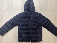 Zara Women's Navy Blue Puffer