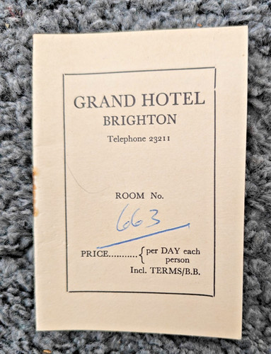 Grand hotel brighton vintage - grand,
